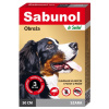 Obojok na parazity Sabunol Obojok na parazity Sabunol 75 cm sivý 40 g 0,1 ml