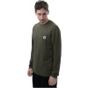 Tričko Nash Make It Happen Carp Logo Long Sleeve T-Shirt Green Veľkosť XL