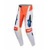 Kalhoty TECHSTAR KNIF, ALPINESTARS (světle šedá/oranžová fluo/černá, vel. 32)