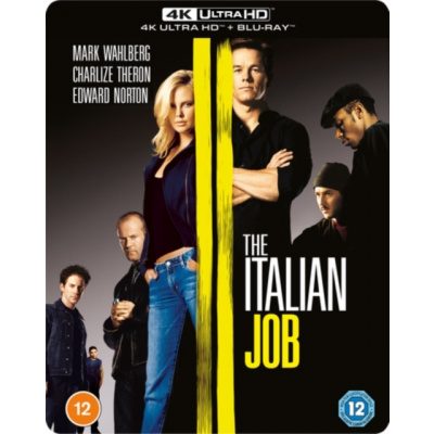 The Italian Job (2003) Steelbook 4K Ultra HD + Blu-Ray