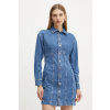 Šaty Guess MIRIA mini, áčkový strih, W5RK99 D4H71 W5RK99.D4H71 modrá M