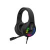 A4Tech Bloody G230, slúchadlá s mikrofónom, ovládanie hlasitosti, čierna, hracie slúchadlá, USB G230-BK