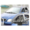 Deflektory - protiprievanové plexi Mazda MPV 5D 2001