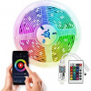 Solight Wifi Smart LED svetelný pás, RGB, 5m, sada s adaptérom a dialkovým ovladačom WM57