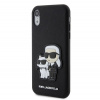 Karl Lagerfeld puzdro plastové Apple iPhone XR KLHCI61SANKCPK čierne