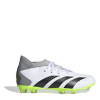 adidas Predator Accuracy Academy Childrens Firm Ground Football Boots White C11.5 (30)
