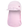 Little Angel Šiltovka tenká pirát Outlast® s UV faktorom 50+, ružová baby/ružová baby kvietky veľ. 5 (49-53cm)