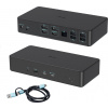 i-tec USB 3.0 /USB-C/Thunderbolt 3 Professional Dual 4K Display Docking Station Gen2, PD 100W CADUAL4KDOCKPD2