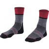 Ponožky Bontrager Race Crew Wool šedá