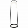 Eva Solo Vonkajšia solárna lampa SUNLIGHT 100 cm, čierna, oceľ
