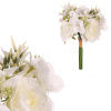Autronic Ruža a gypsophila - umelá kytica, farba biela KUY111 WT