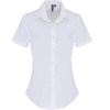 Premier Košile PR 346, popelínová, krátký rukáv, dámská COT39034600105-white 2XL Bílá