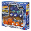 Hot Wheels MONSTER TRUCKS POWER SMASHERS ŤAHAČ A TRUCK