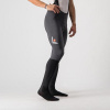 CASTELLI Cyklistické nohavice dlhé s trakmi - VELOCISSIMO 5 - čierna/žltá 2XL