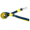 Max&Molly Short Leash Matrix Yellow - klasické vodítko pre psa s reflexným prešívaním, 120 cm - L