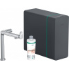 HANSGROHE Aqittura M91 páková drezová batéria s chladiacim zariadením a filtráciou, 1jet, výška výtoku 240 mm, chróm, 76837000