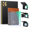 K&F Square Blue Streak Filter 4'' x 5.65'' Cinema Filter Compatible with Tilta Compatible with Small K&F Concept