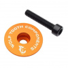 Viečko hlavového zloženia WOLF TOOTH krytka ULTRALIGHT STEM CAP Flat oranžová