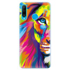 Silikonové pouzdro iSaprio - Huawei P30 Lite - Duhový Lev (Odolný silikonový kryt, obal, pouzdro iSaprio - Huawei P30 Lite - Duhový Lev - skvělá ochrana a pružnost, stylový UV potisk, lehkost, tiskne