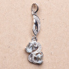 Nefertitis Prívesok strieborný s brúsenými Blue topazy Ag 925 017206 BT NF12408 - 3,1 cm, 3,4 g