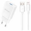 NABÍJAČKA IPHONE 10W 2.1A NABÍJAČKA USB A BIELA + KÁBEL USB-A - LIGHTNING