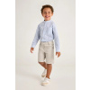 Detské krátke nohavice Mayoral slim 3219.5C.Mini.PPYA béžová 140