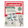 LEUKOPLAST ECO KIDS náplasť na rany pre deti, 2 veľkosti, 1x12 ks, 4042809812473
