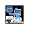 Stolný držiak / nabíjačka nielen pre Samsung Galaxy S3 i9300, Barva Černá