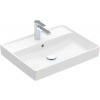 Villeroy & Boch Collaro umývadlo 60x47 cm obdĺžnik klasické umývadlo-umývadlo na nábytok biela 4A336GR1