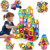 Vzdelávacie magnetické stavebné kocky 3D puzzle 180 dielikov pre deti
