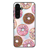 Lesklé pouzdro iSaprio pro Samsung Galaxy S24 - Donuts 11 (Lesklé pouzdro, kryt, obal iSaprio Exclusive na mobil Samsung Galaxy S24 s motivem Donuts 11 - elegantní skleněný vzhled, skvělá ochrana mobi