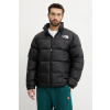 Páperová bunda The North Face Lhotse čierna farba, zimná, NF0A3Y234H01 M