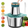 Drvič potravín 2L Výkonný 300W Elektrický mlynček na mäso a cibuľu