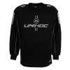 Unihoc ALPHA jersey black/silver S, čierna / strieborná