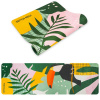 Spokey HOME JUNGLE Semišová podložka na jógu a cvičenie, 183 × 61 × 0,4 cm