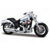 Maisto Harley Davidson FXDFSE CVO Fat Bob (2009) Silver 1:18