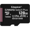 KINGSTON 128GB microSDXC Canvas Select Plus bez adaptéru (SDCS2/128GBSP)