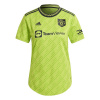 adidas Manchester United Third Shirt 22/23 Womens Solar Slime 14 (L)