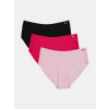 Dámske nohavičky Under Armour UA Pure Stretch NS HIP (3ks) Ružová LG