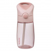 B.box Fľaša na pitie so slamkou Junior 380 ml - blush crush