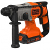 BLACK+DECKER Aku kombinované kladivo SDS-Plus 1x2Ah, v kufri BCD900D1S