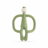 MATCHSTICK MONKEY Hryzátko a zubná kefka, Olive