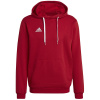 Pánska mikina adidas Entrada 22 Hoody červená