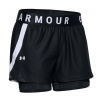 Dámske šortky Under Armour Play Up 2-in-1 Shorts-BLK | 1351981-001 | S