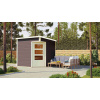 fínska sauna KARIBU PELLE (40176) terragrau LG3771