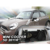 Deflektory na Mini Cooper, 5-dverová 2011-2014 (+zadné)