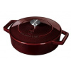 BERLINGERHAUS Pekáč litinový s poklicí 26 cm Burgundy Line BH-6498