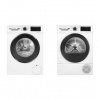 Set výrobkov Bosch WGG246F0CS + WQG245D0CS biely