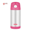 Thermos FUNtainer Detská termoska so slamkou - ružová, 355 ml