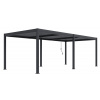 Rojaplast Bioklimatická pergola INTRO DUO 7,2x3,6 m, hliník - volně stojící